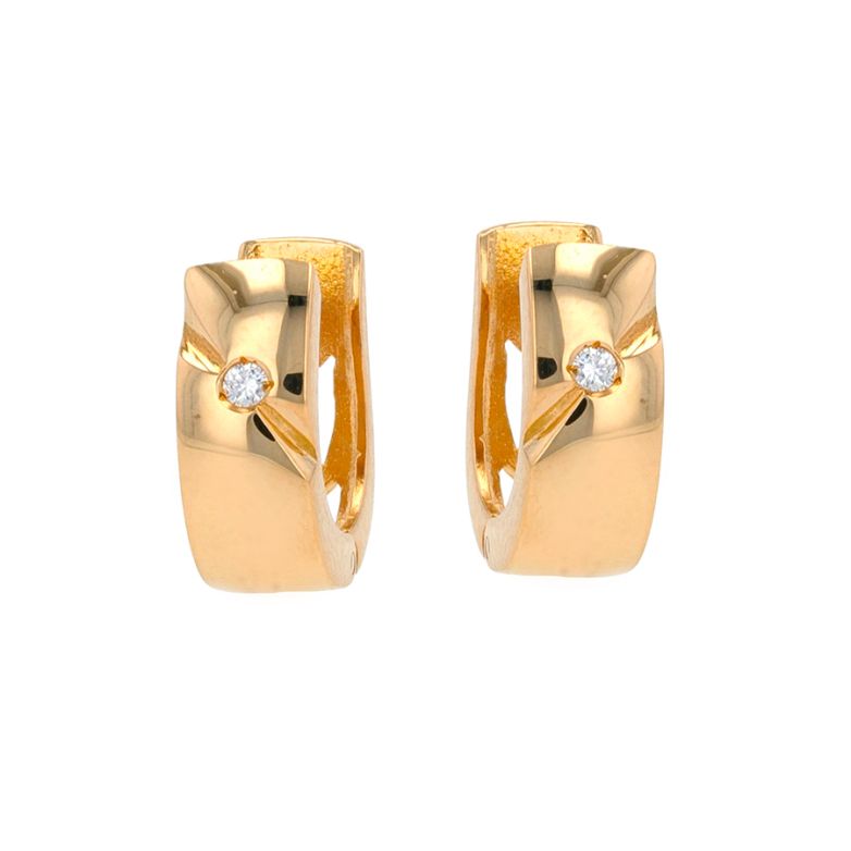 Earrings diamonds 0.04...