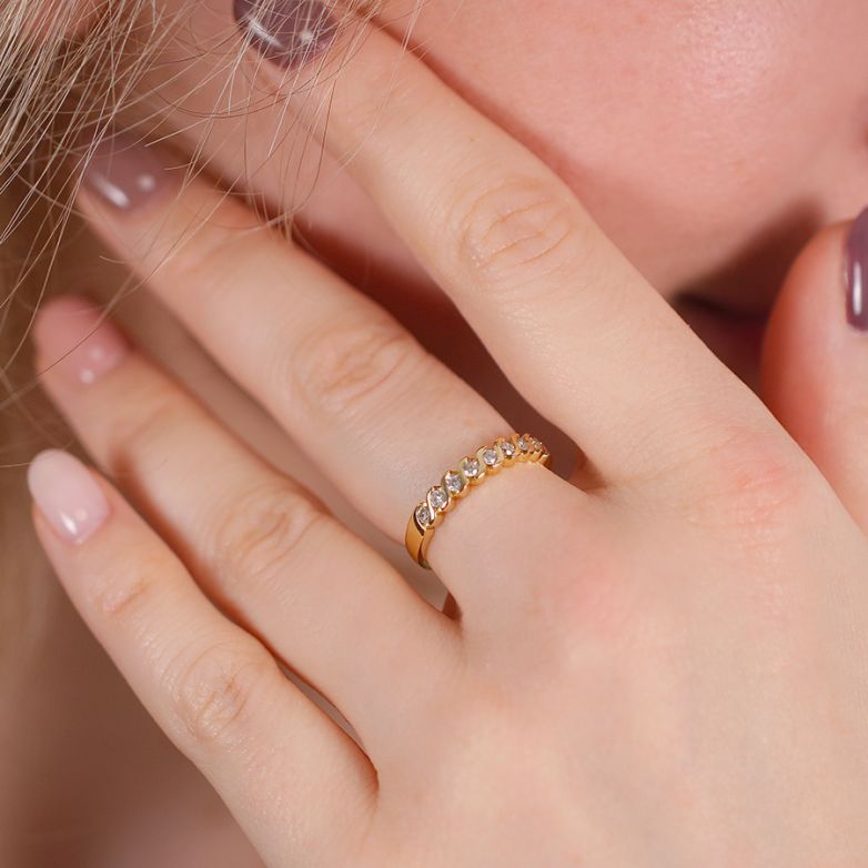 Diamond wedding band 0.27...