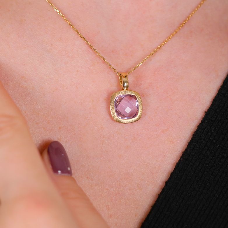 Amethyst pendant 2.85...