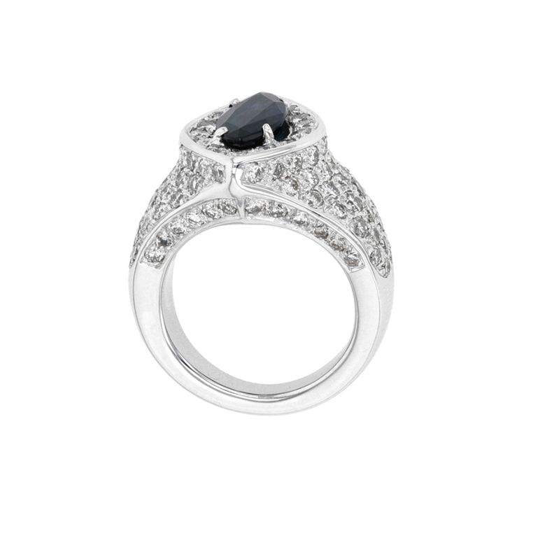 Ring sapphire 2.45 carats...
