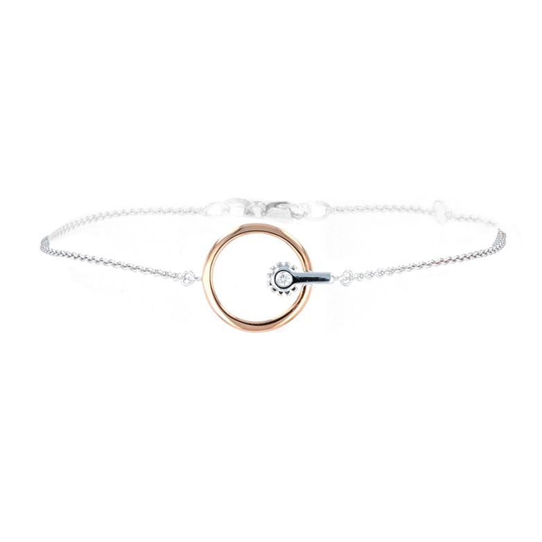 Diamond bracelet 0.02 carat...