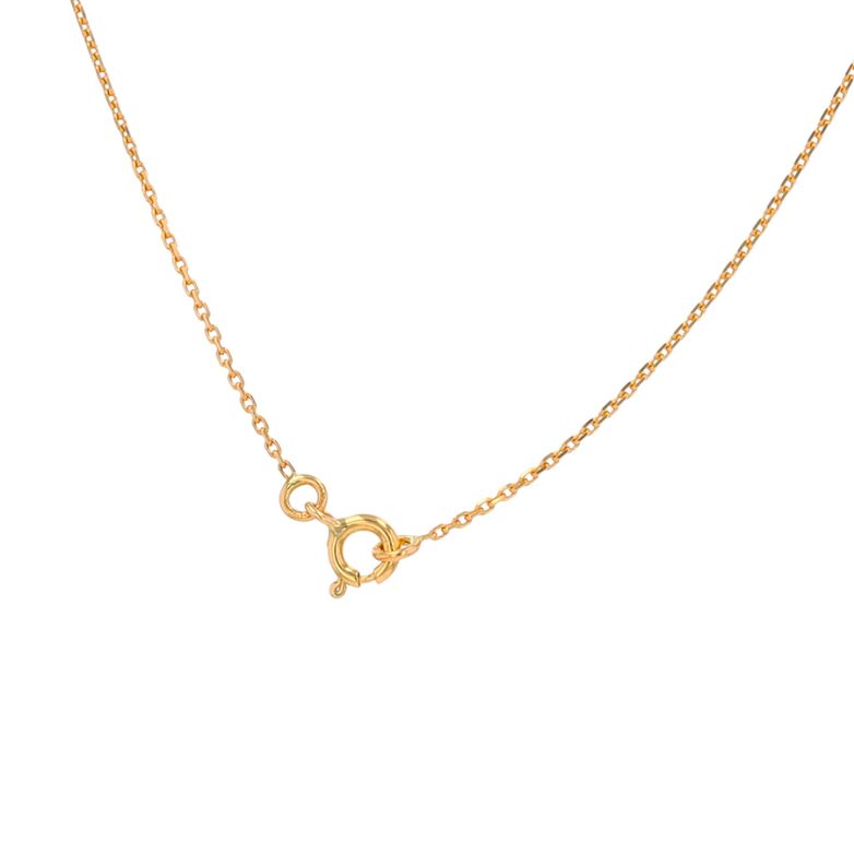 Necklace sapphire 0.17...