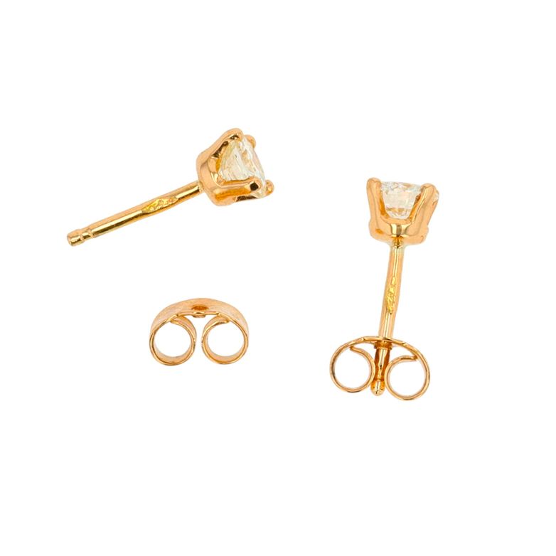 Earrings diamonds 0.64...