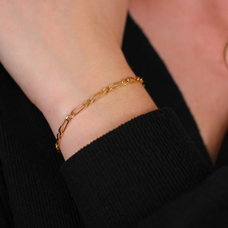 Alternating mesh bracelet...