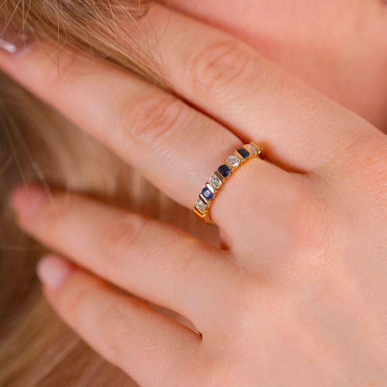 0.21 carat sapphire and...