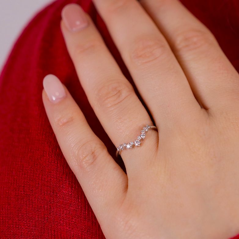 Diamond ring 0.13 carat...