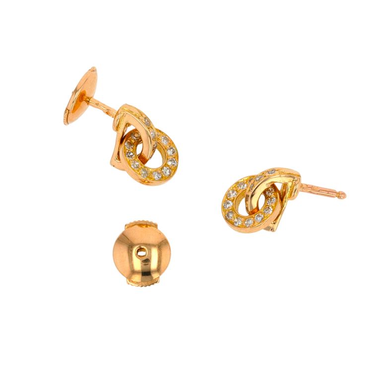 Earrings diamonds 0.36...