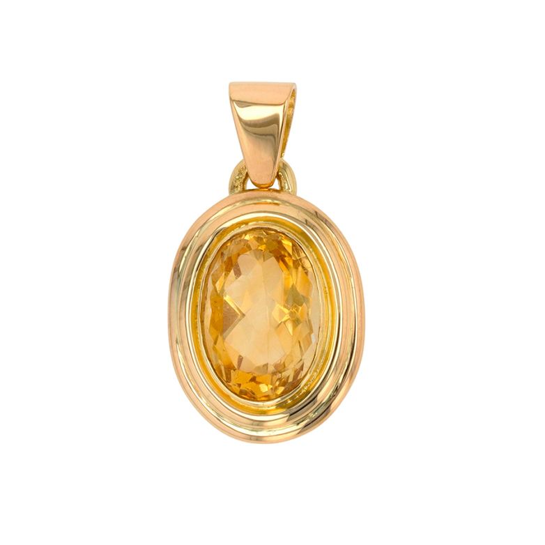 Citrine pendant 5.60 carats...