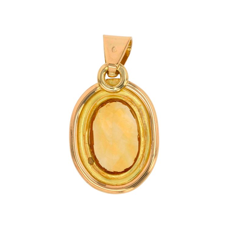 Citrine pendant 5.60 carats...