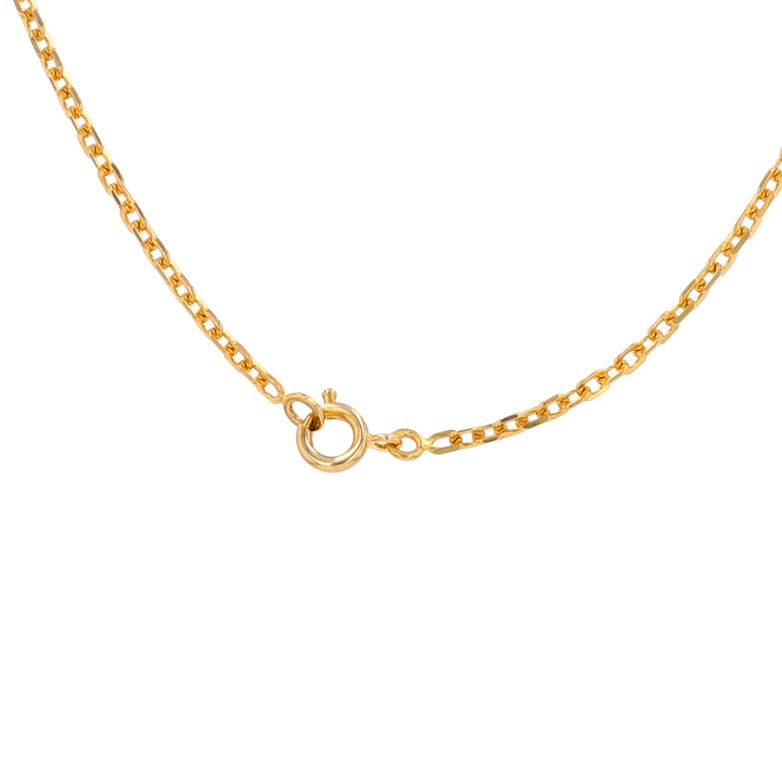 Yellow gold forçat chain 6.87g
