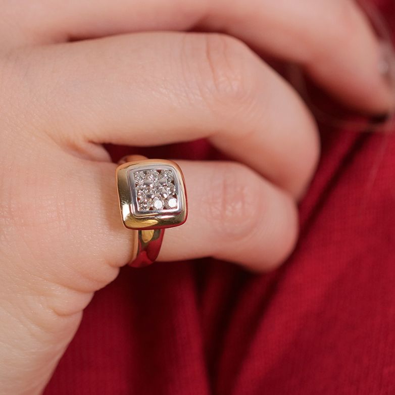 Diamond ring 0.27 carat 2...