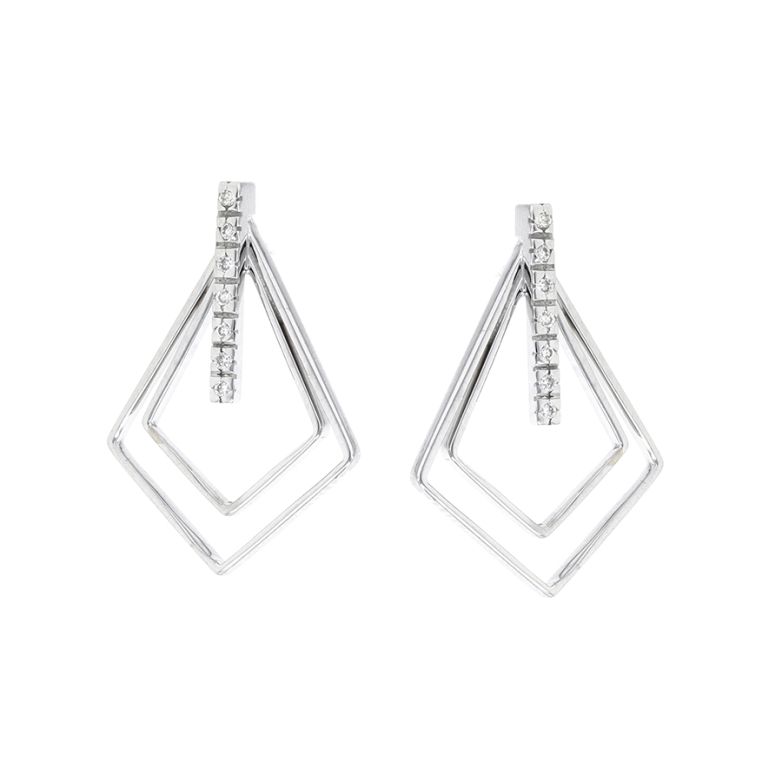 Earrings diamonds 0.07...
