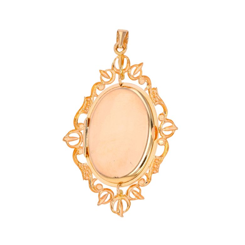 Vintage cassolette pendant...