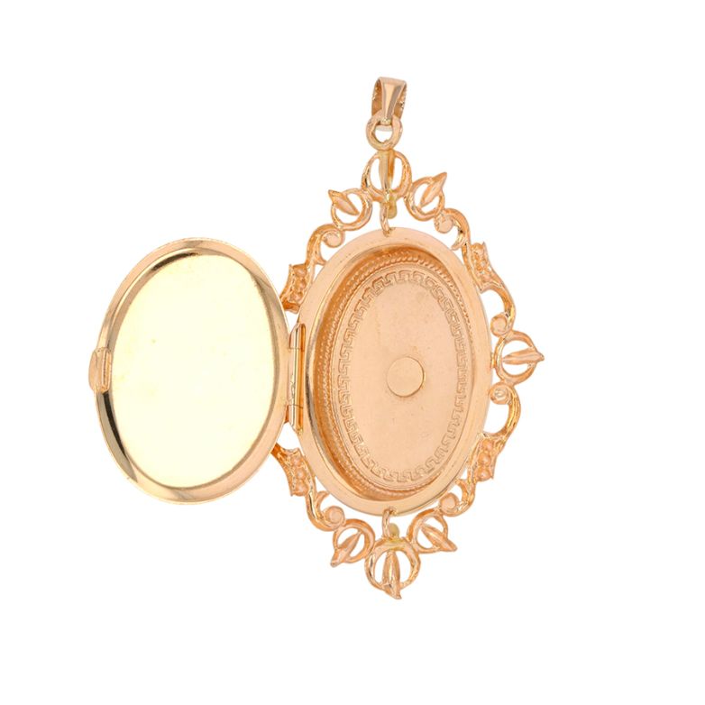 Vintage cassolette pendant...