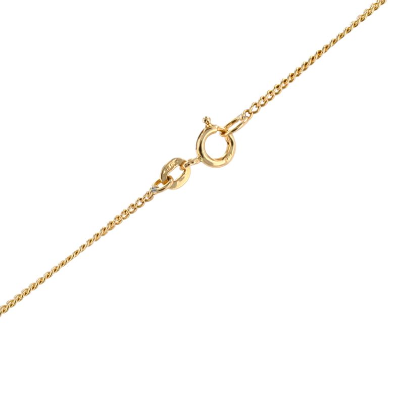 Chain link gourmette yellow...