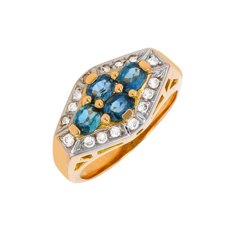 Ring sapphires 1.24 carat...