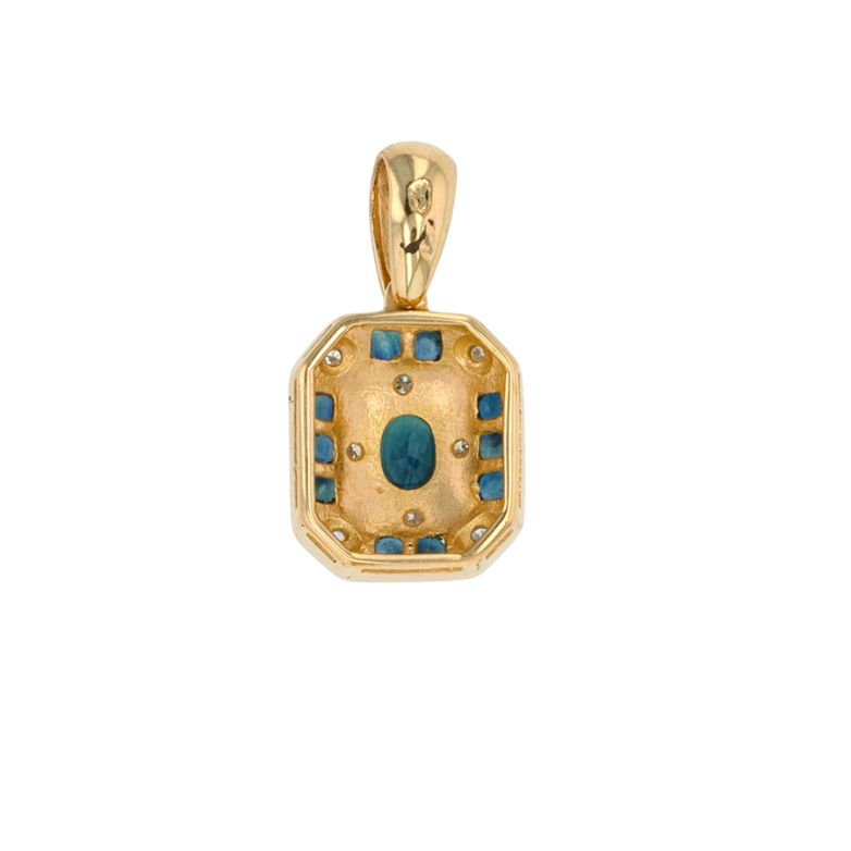 0.35 carat sapphire and...