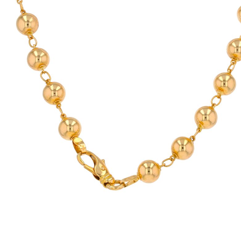 18.26g yellow gold ball...