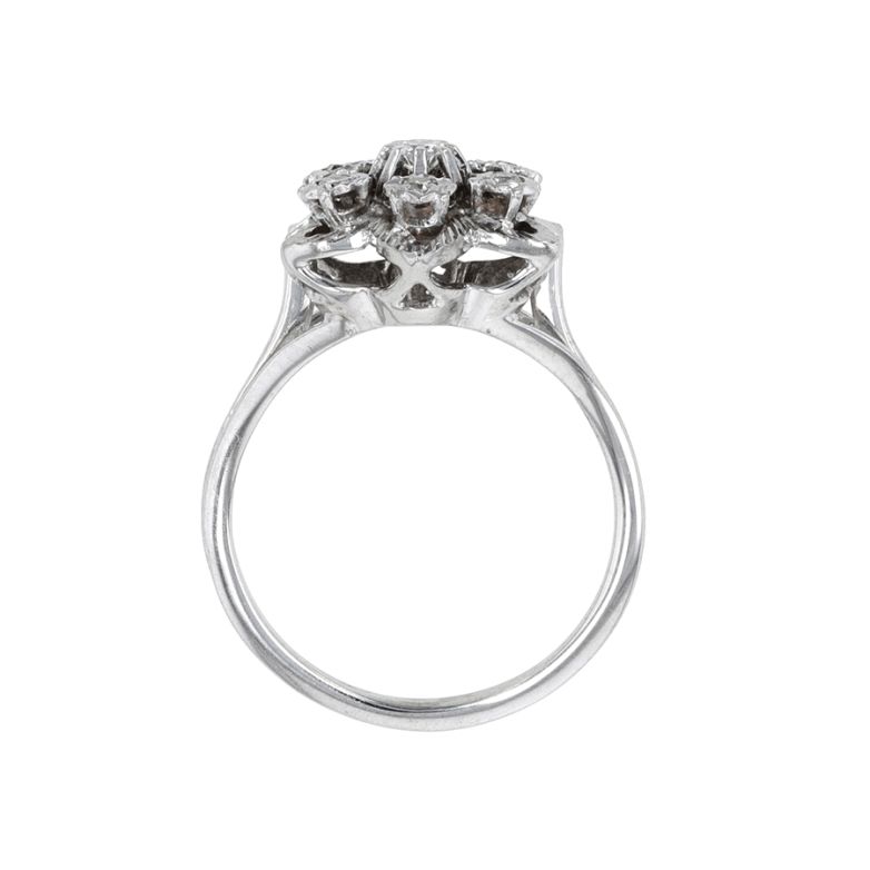 Vintage ring diamonds 0.22...