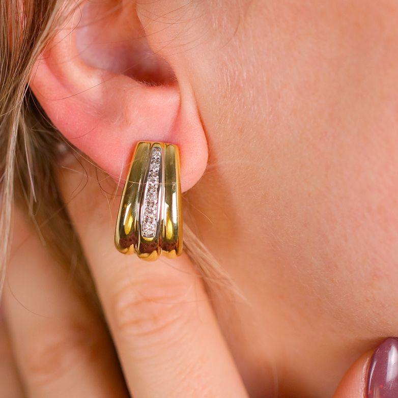 Vintage earrings diamonds...