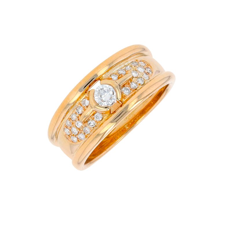 0.34 carat diamond ring in...