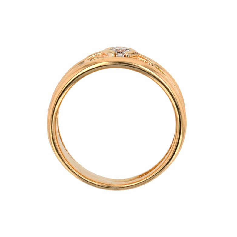 0.34 carat diamond ring in...