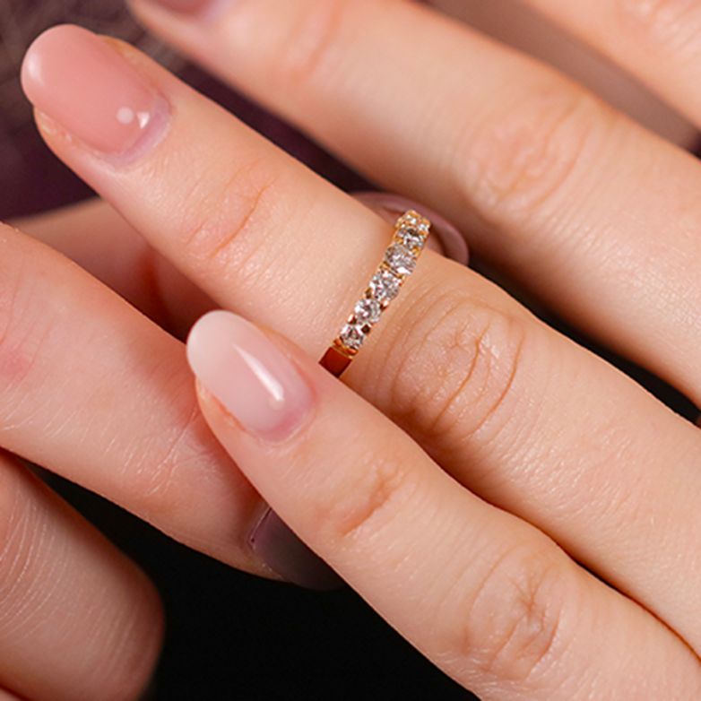 Diamond wedding band 0.46...
