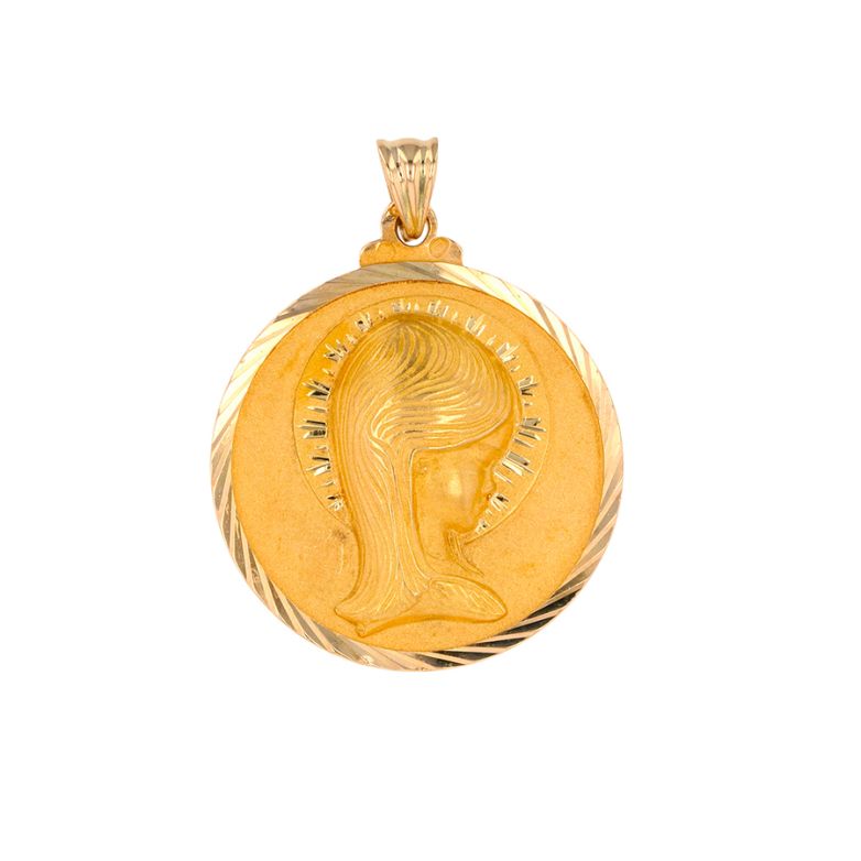 Yellow gold medal 10.82g