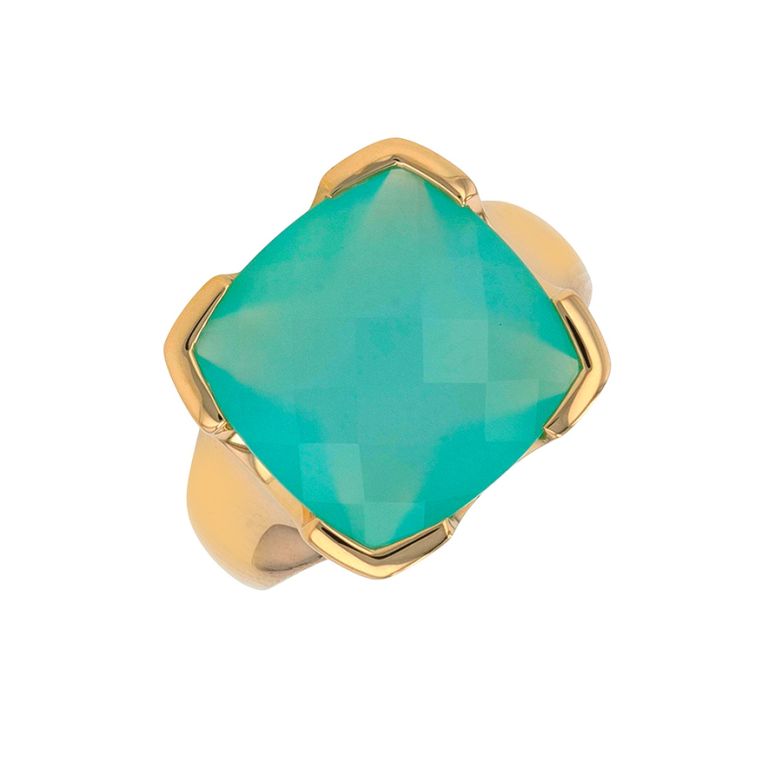 Ring calcedoine 6.08 carats...