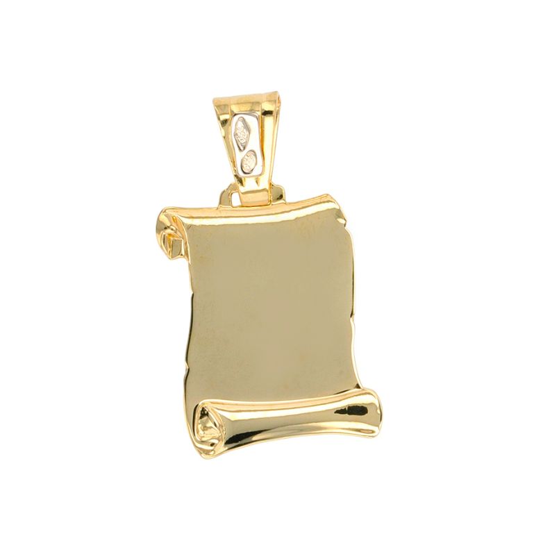 Pendant parchment 2 gold 3.50g