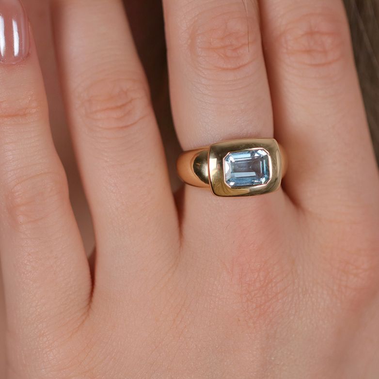 Ring topaz 2.63 carats...