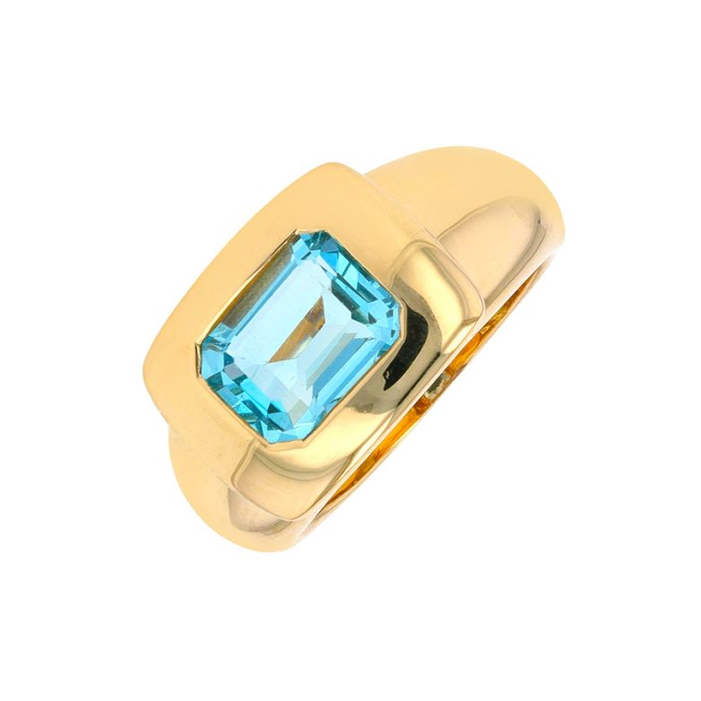Ring topaz 2.63 carats...