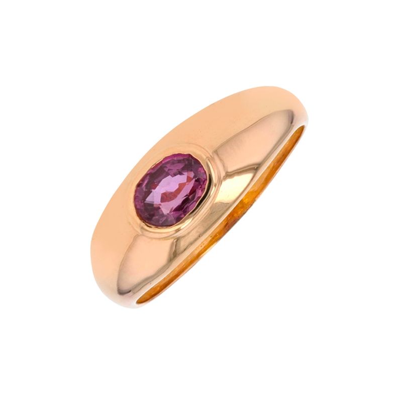 Ring pink sapphire 0.62...
