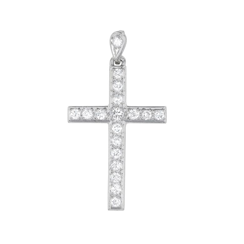 Cross diamonds 0.57 carat...