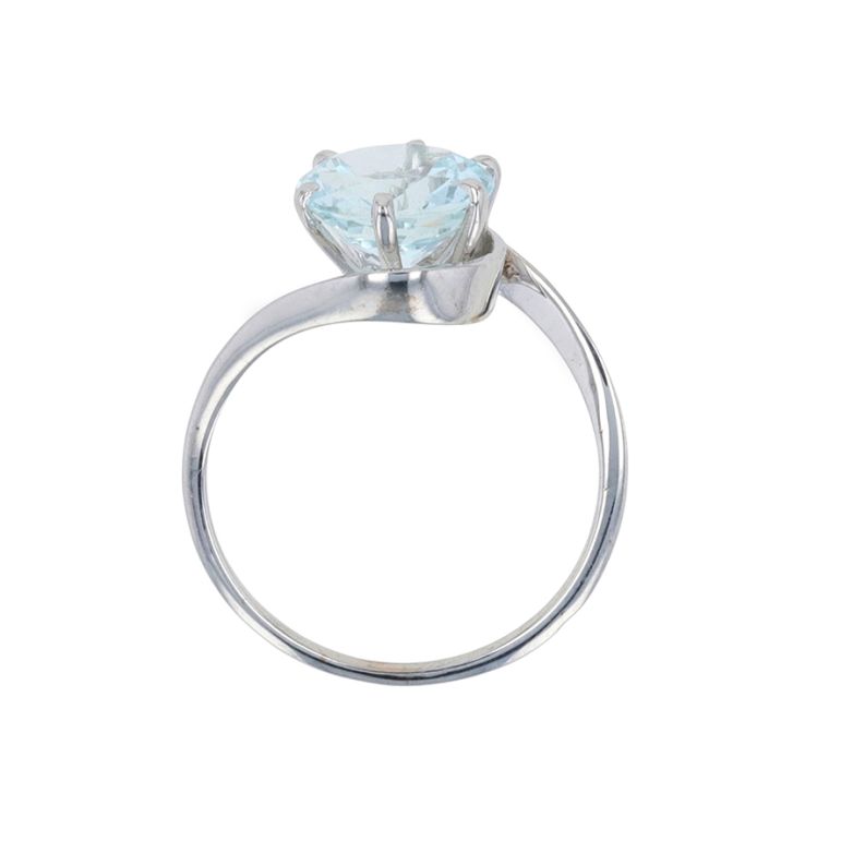 Aquamarine ring 1.45 carat...