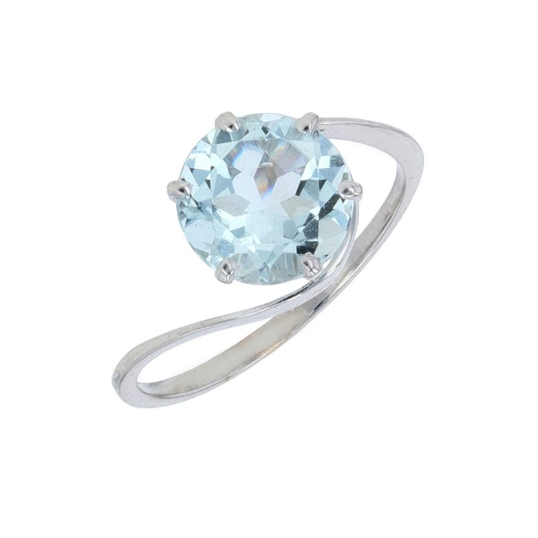 Aquamarine ring 1.45 carat...