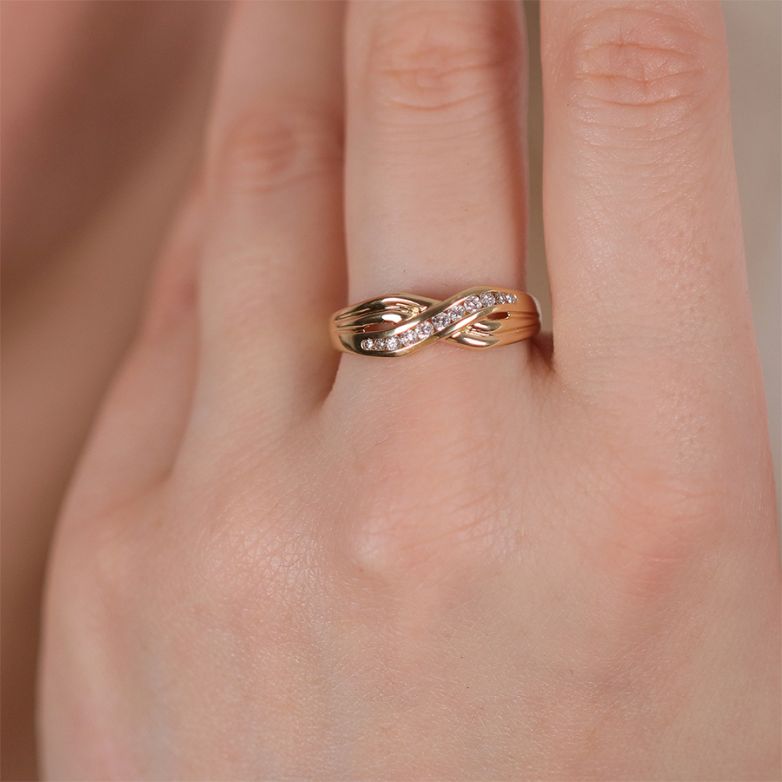 Ring diamonds 0.19 carat...