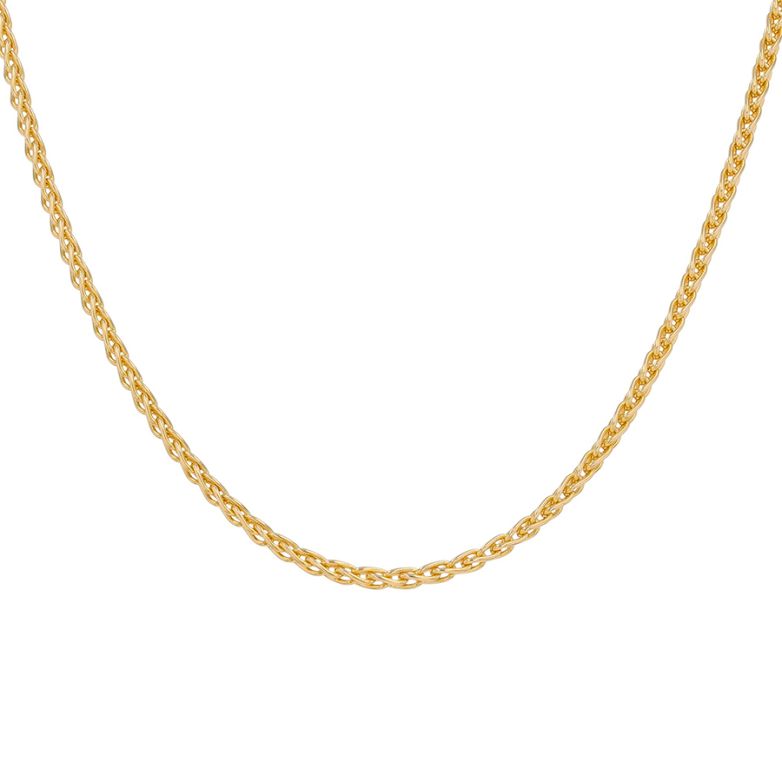 Fancy mesh necklace yellow...