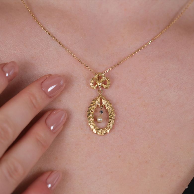 Vintage pink diamond and...