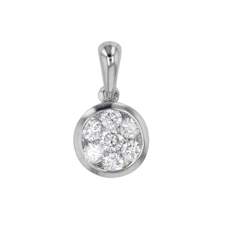 Diamond pendant 0.76 carat...