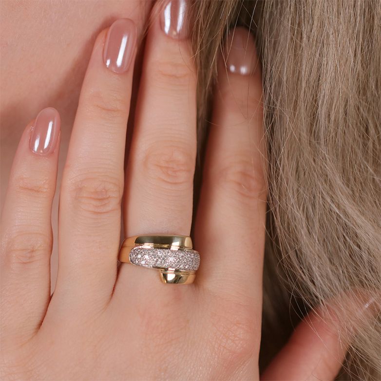 Diamond ring 0.55 carat 2...