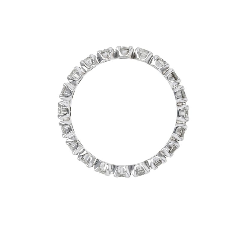 Wedding ring, full diamond...