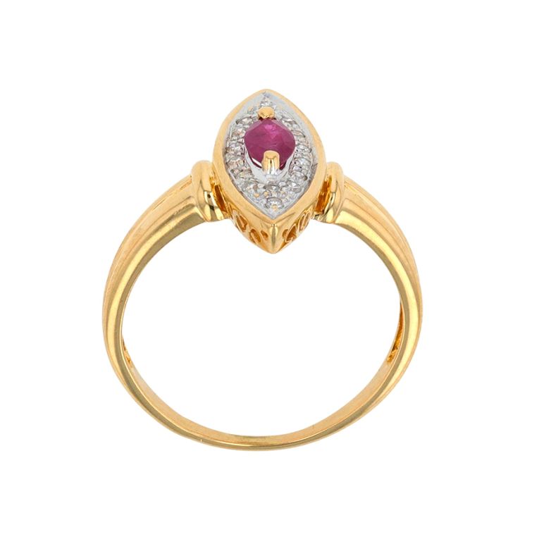 Ring marquise ruby 0.29...
