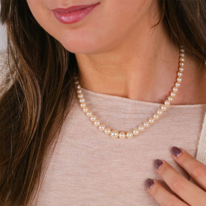 Vintage cultured pearl...