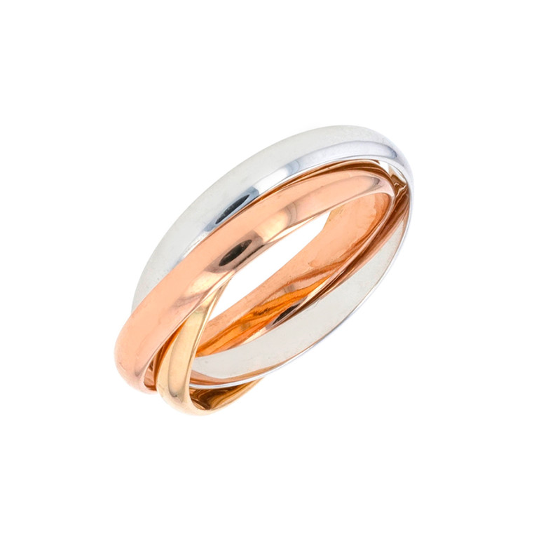 Yellow, pink and white gold...
