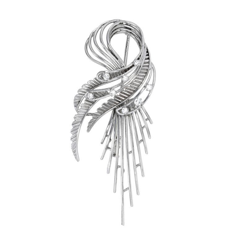 Vintage brooch diamonds...