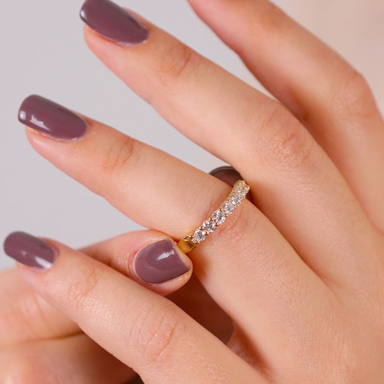 Diamond wedding band 0.60...