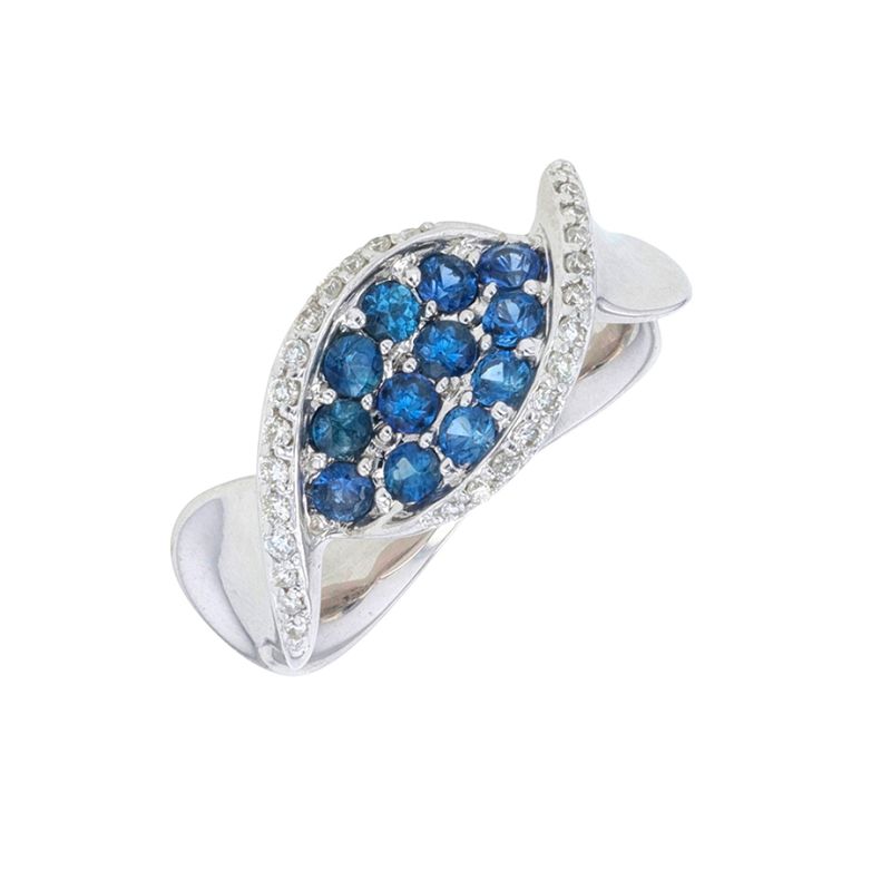 Ring sapphires 0.48 carat...