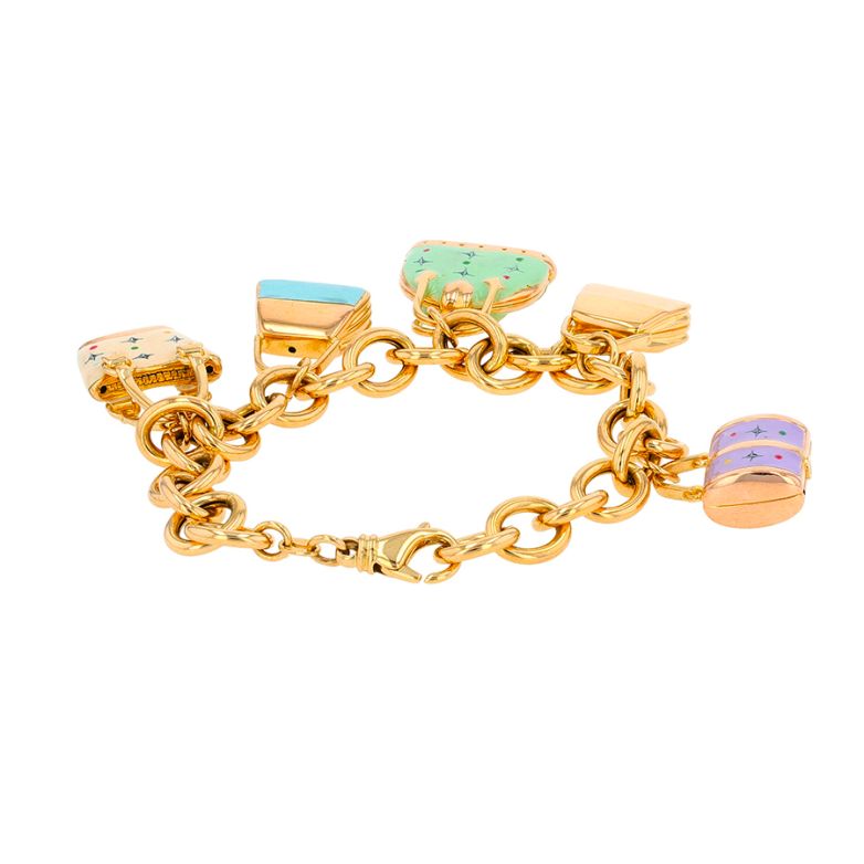 Handbag charm bracelet...
