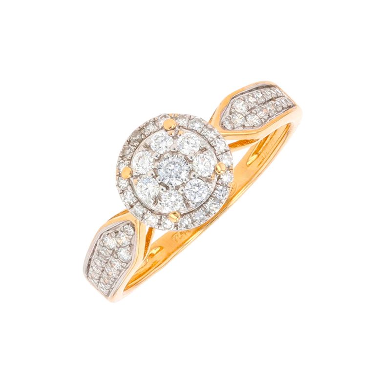 Diamond ring 0.38 carat 2...